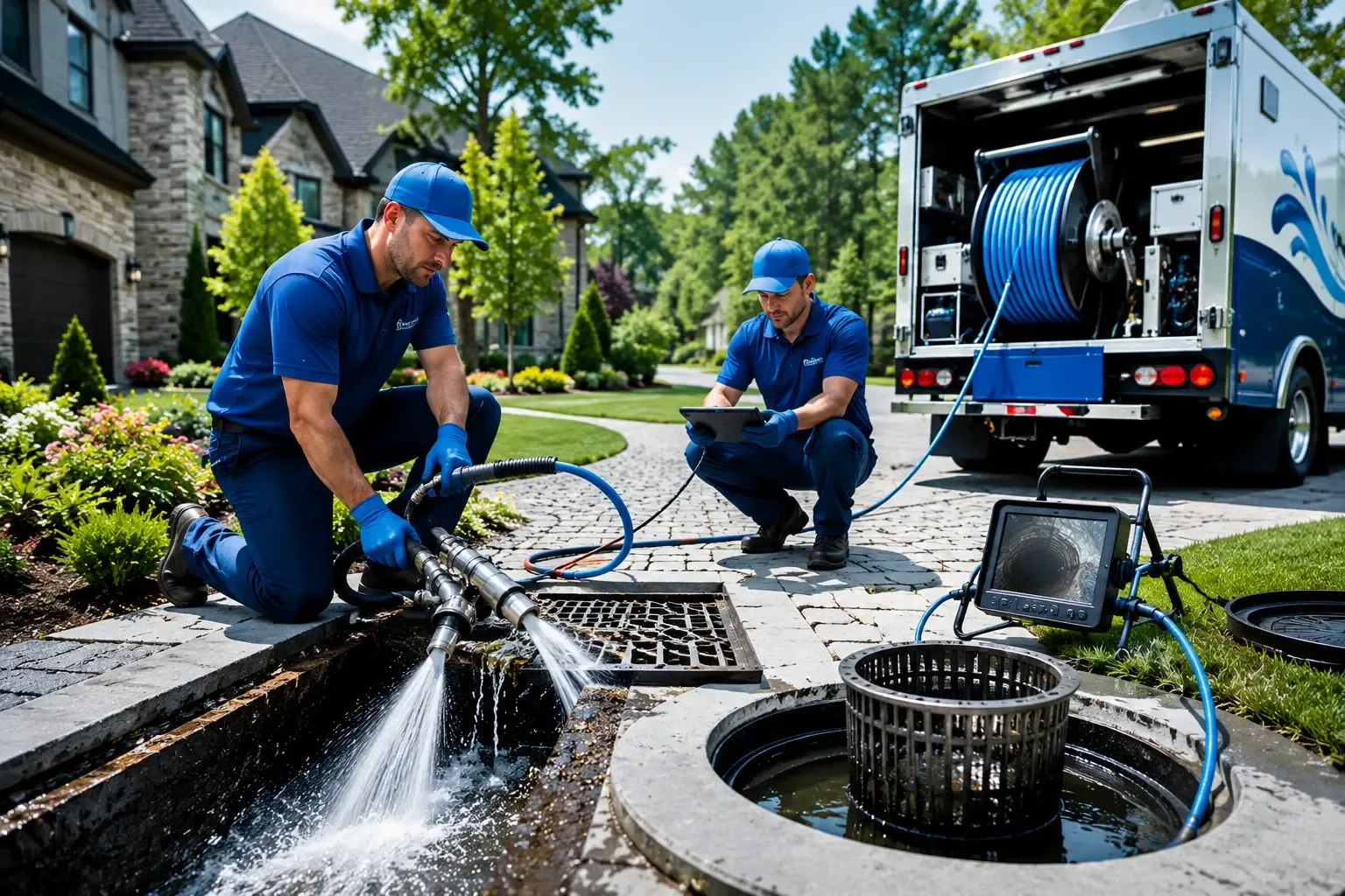 Local outdoor drain cleaning professionals in Entriken, PA