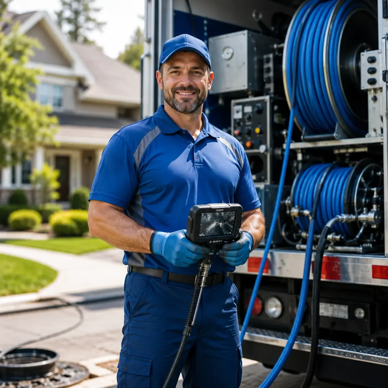 Local outdoor drain cleaning specialists in Entriken, PA